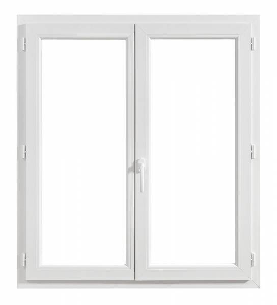 Exemple de pose de fenêtre PVC 2 vantaux 
